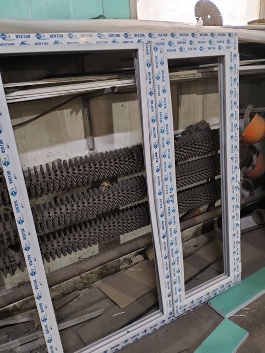 Окно новое без стеклопакетов