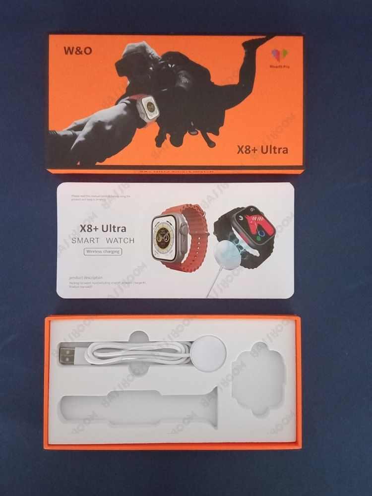 Часы x8+ ultra  аналог apple watch ultra