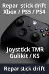 Repar stick drift Xbox / PS5 / PS4 – joystickuri TMR (Gulikit / KS)