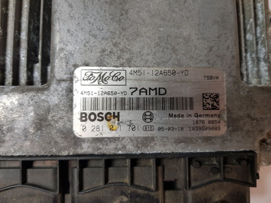 ECU Calculator motor Ford Focus 1.6 TDCi 4M51-12A650-YD EDC 16C34-2.30