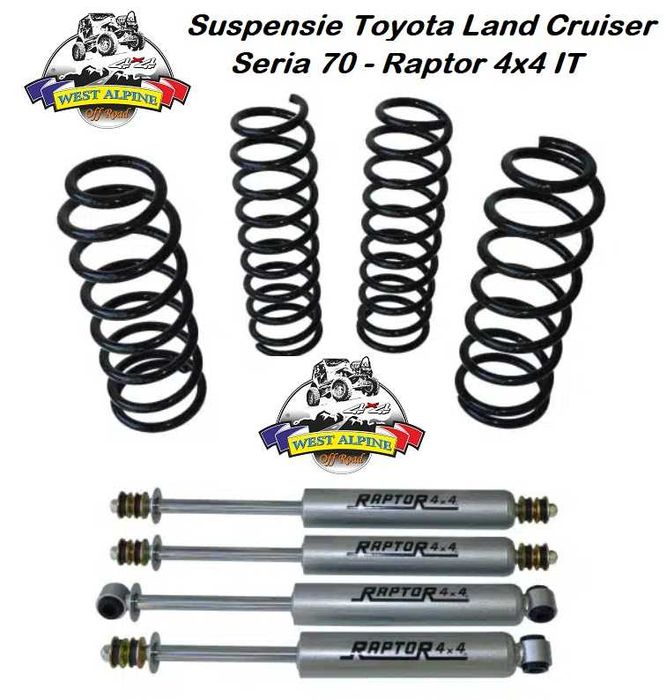 Suspensie Toyota Land Cruiser J70 +6 cm HD - Raptor 4x4 IT Off Road