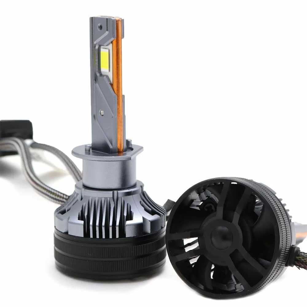 Н1 LED xenon крушки, 65W, Canbus 6000K, комплект, БЕЗПЛАТНА ДОСТАВКА