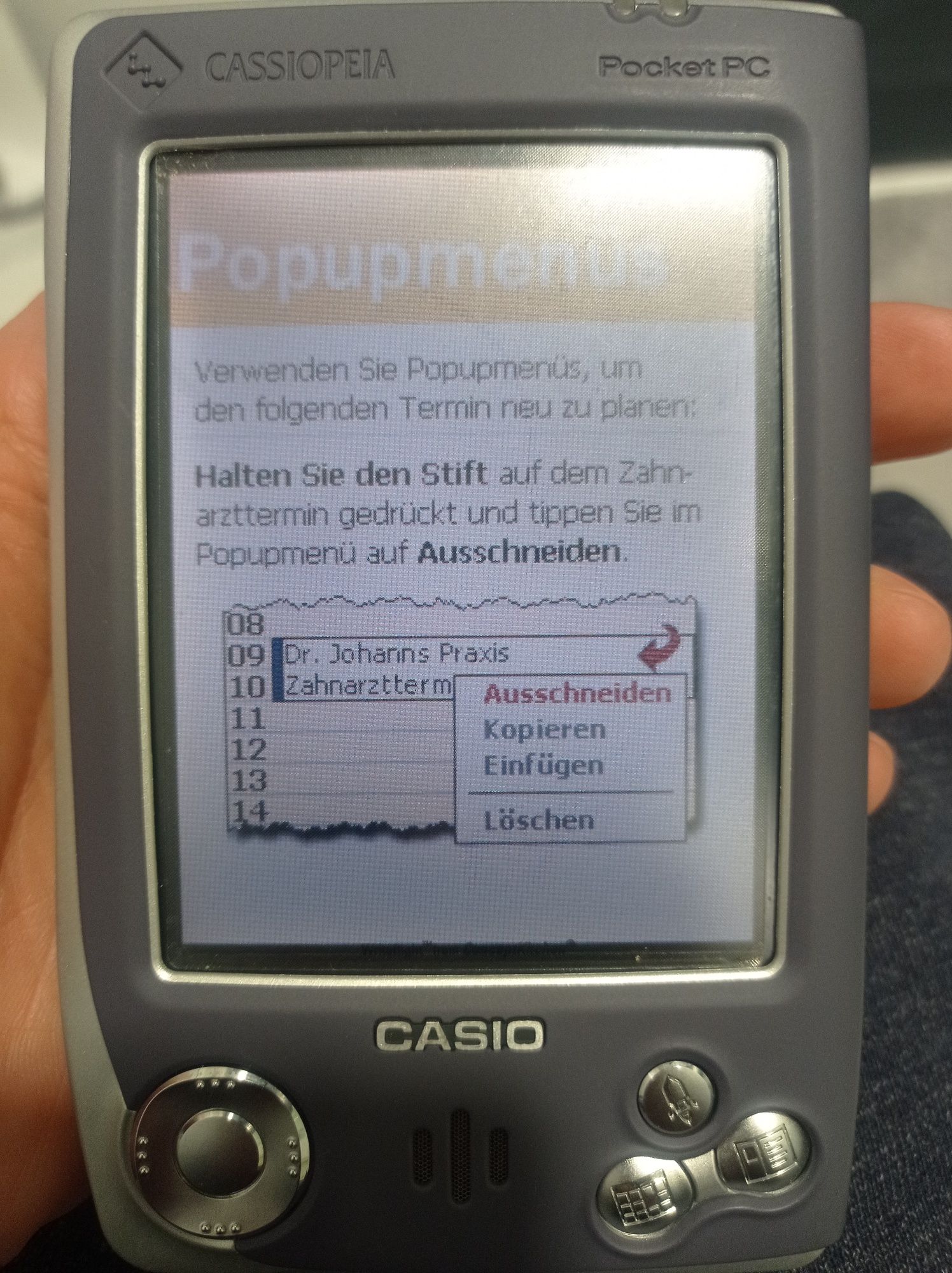 Дбжобен компюър Casio pocket pc EM-500