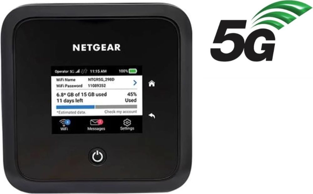Netgear 5G WiFi 6 Mobile Router (MR5200) NOU