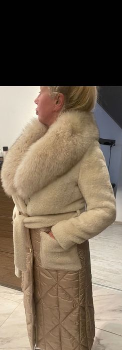 Палто от естествен косъм (лисица)