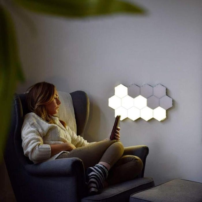 Модулен LED тъч панел за стена .TOUCH LED панел, Omnia, Honeycomb,