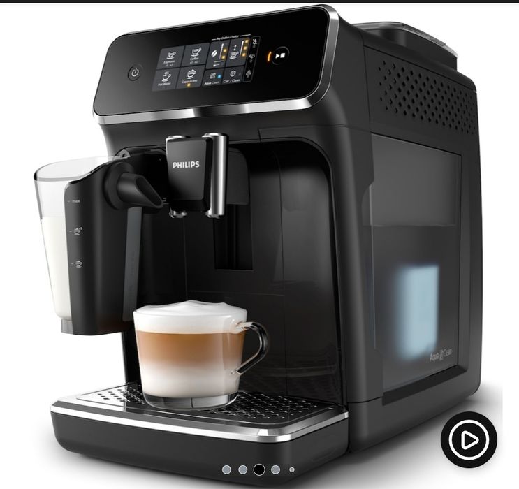 Espressor automat Philips EP2231/40, sistem LatteGo, 3 bauturi