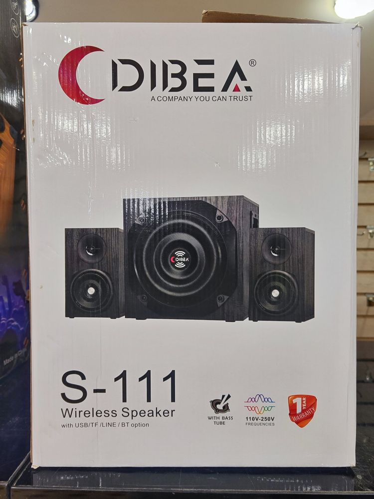 БЕПУЛ Доставка, Янги Сифатли Bluetooth Сабвуфер Колонка Dibea S-111