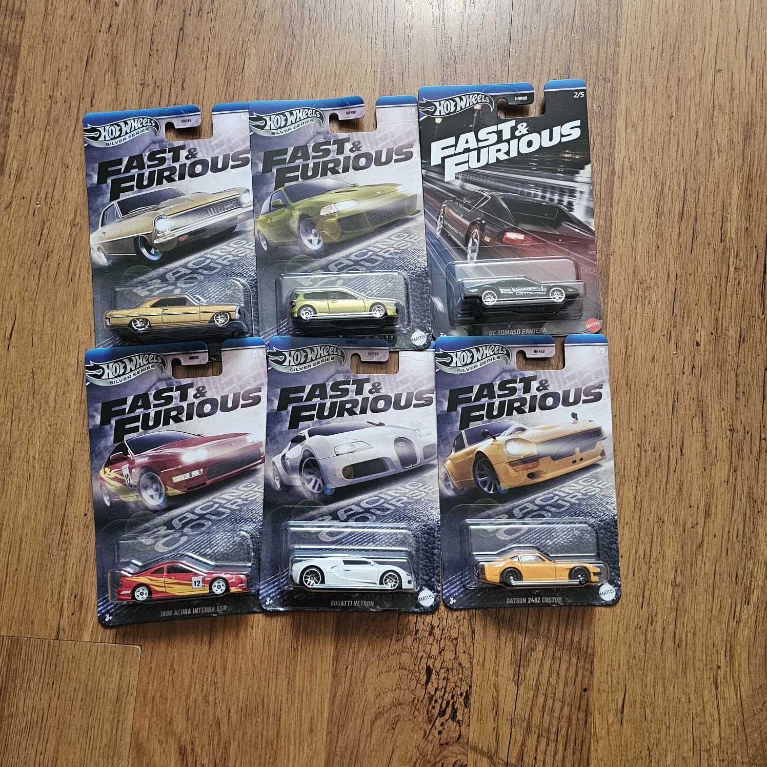 Hot Wheels Fast & Firius.