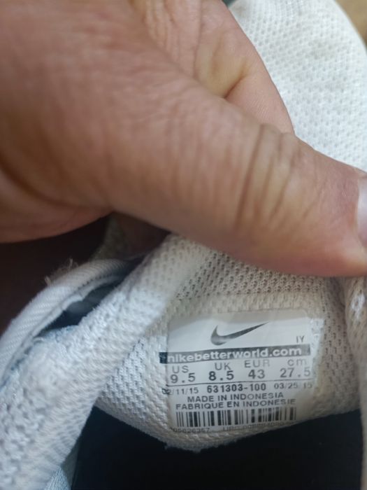 Оригинални маратонки Nike  N43-27.5см