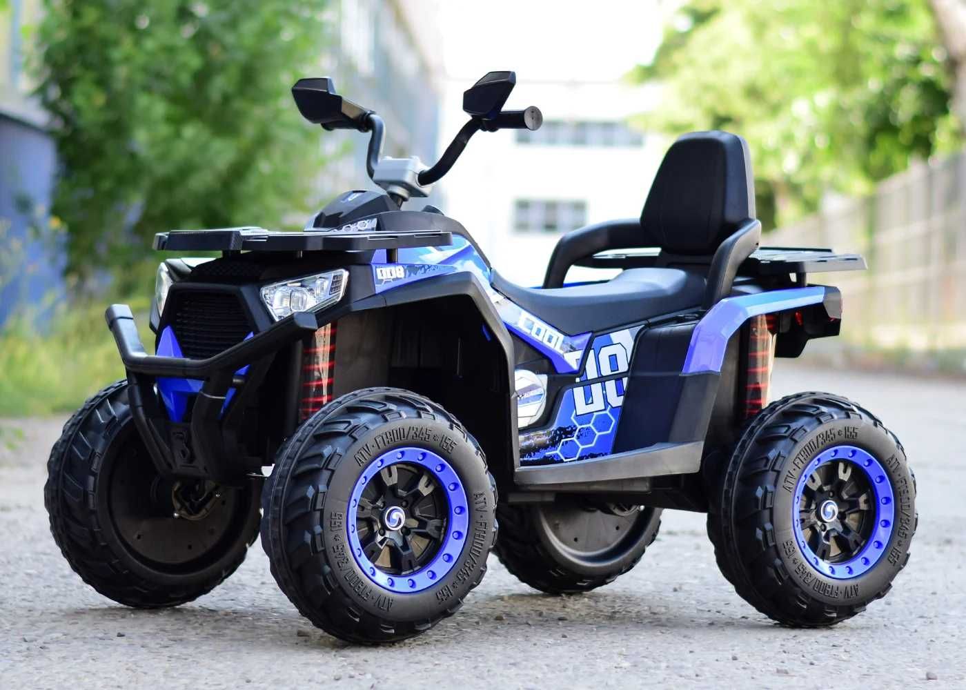 Детско акумулаторно АТВ SuperOffroad, 140W, 12V/7Ah, R/C 2.4, 4х4
