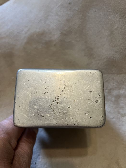 Pusculita metal cu cheia originala