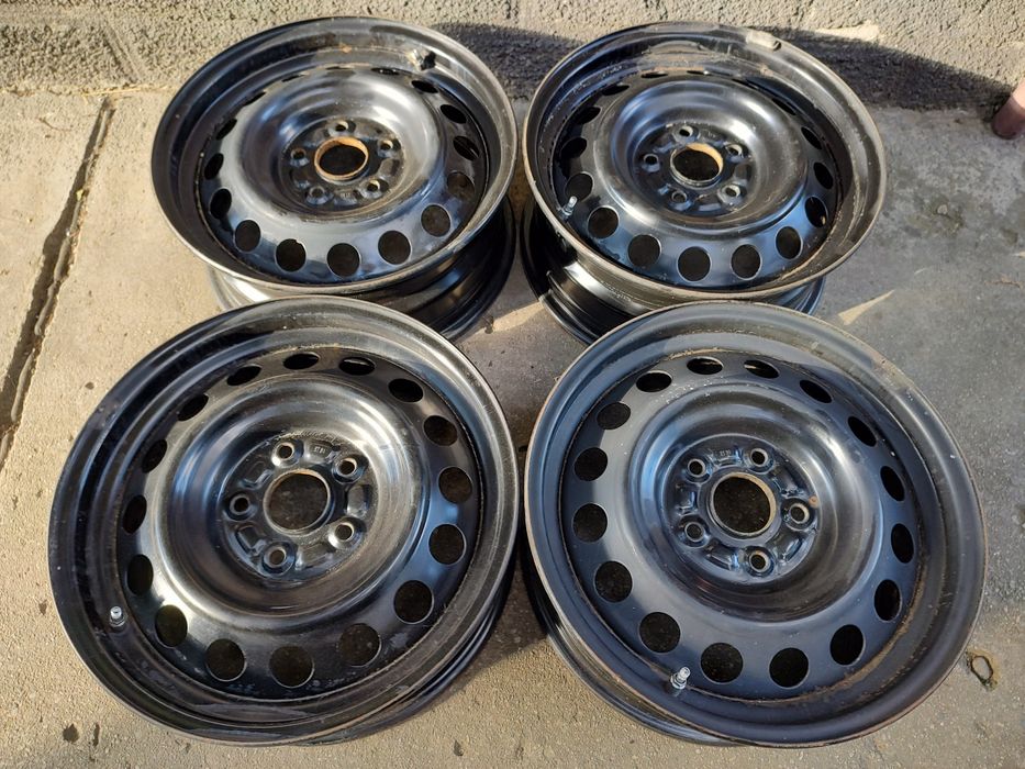 Vând Set Jante Tabla 5x114,3 R16 Duster Qashqai X-Trail Suzuki Mazda
