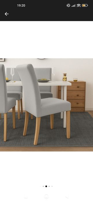 Set 6 huse scaune, universale elastice gri deschis– protecție murdărie