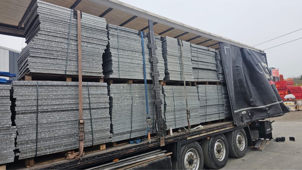 Gratare zincate metalice