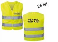 Veste reflectorizante personalizate