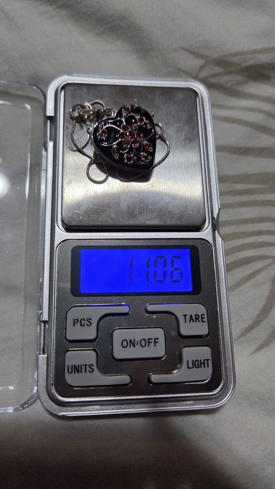 Vand Lant de argint de dama modell Inima  cu compartiment