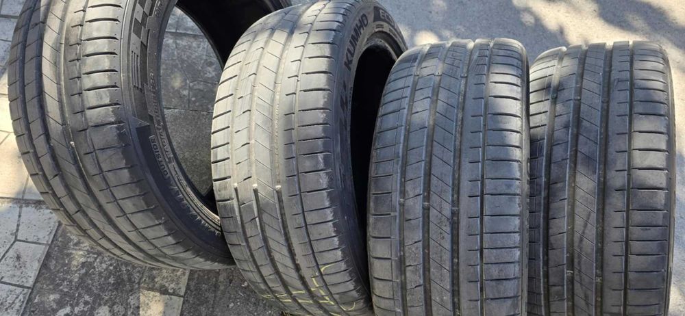 Летни гуми KUMHO 225/45/17 ДОТ 4424 ЗАКУПЕНИ МАРТ 2025 с фактура