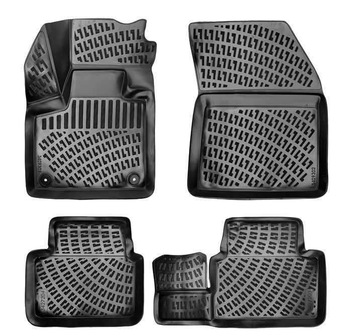 Гумени Стелки Rizline 3D тип Легени за Пежо Peugeot 3008 / 4007 / 5008