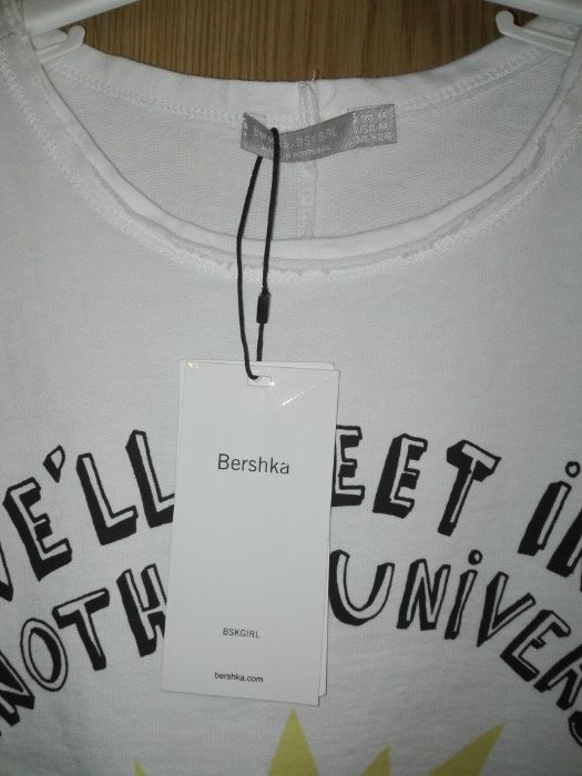 Памучен топ Бершка, размер М / Cotton top Bershka size M