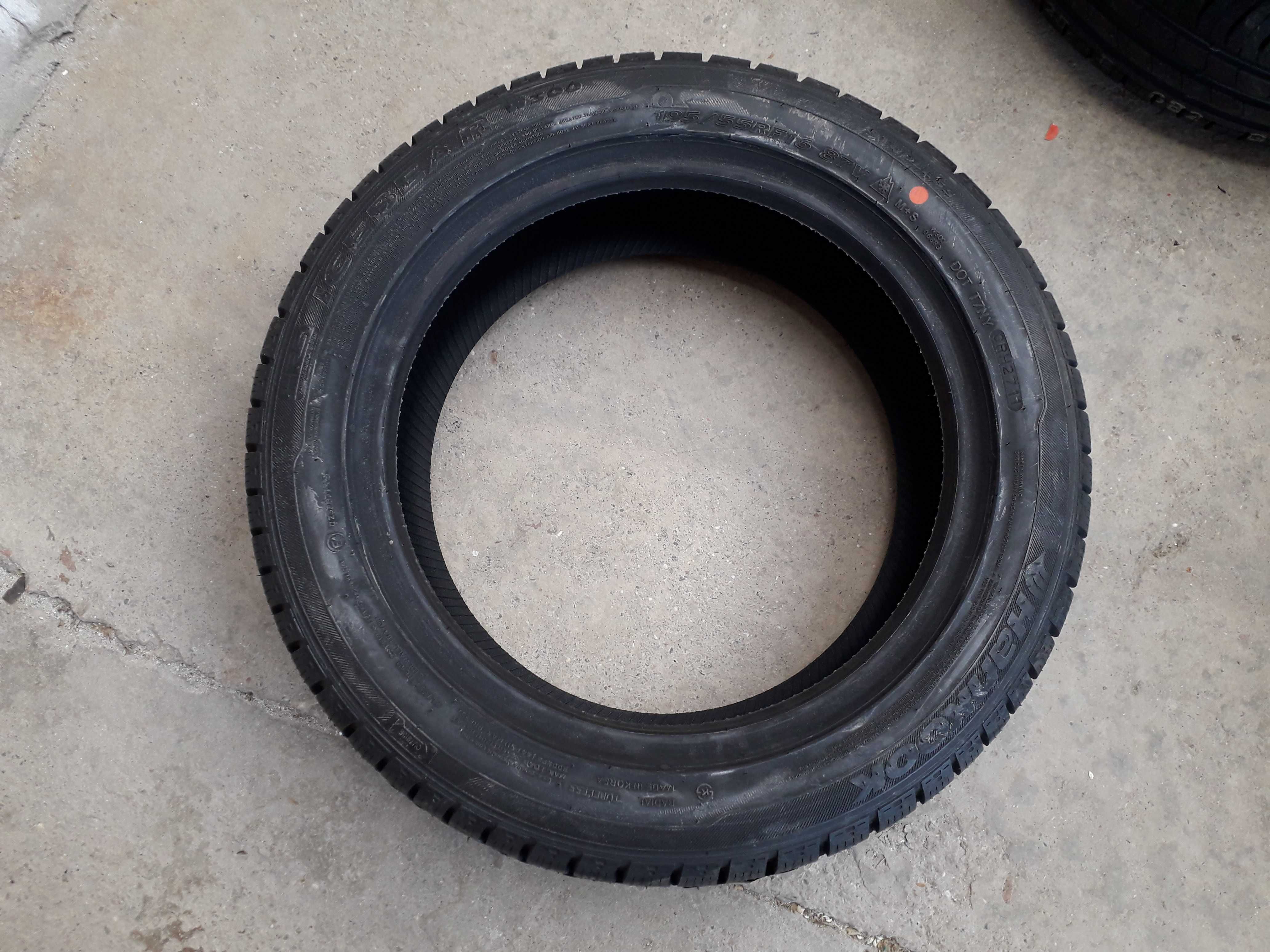 Нови зимни гуми R16 195/55 Hankook IcebearW300 87V M+S Run-Flat с борд