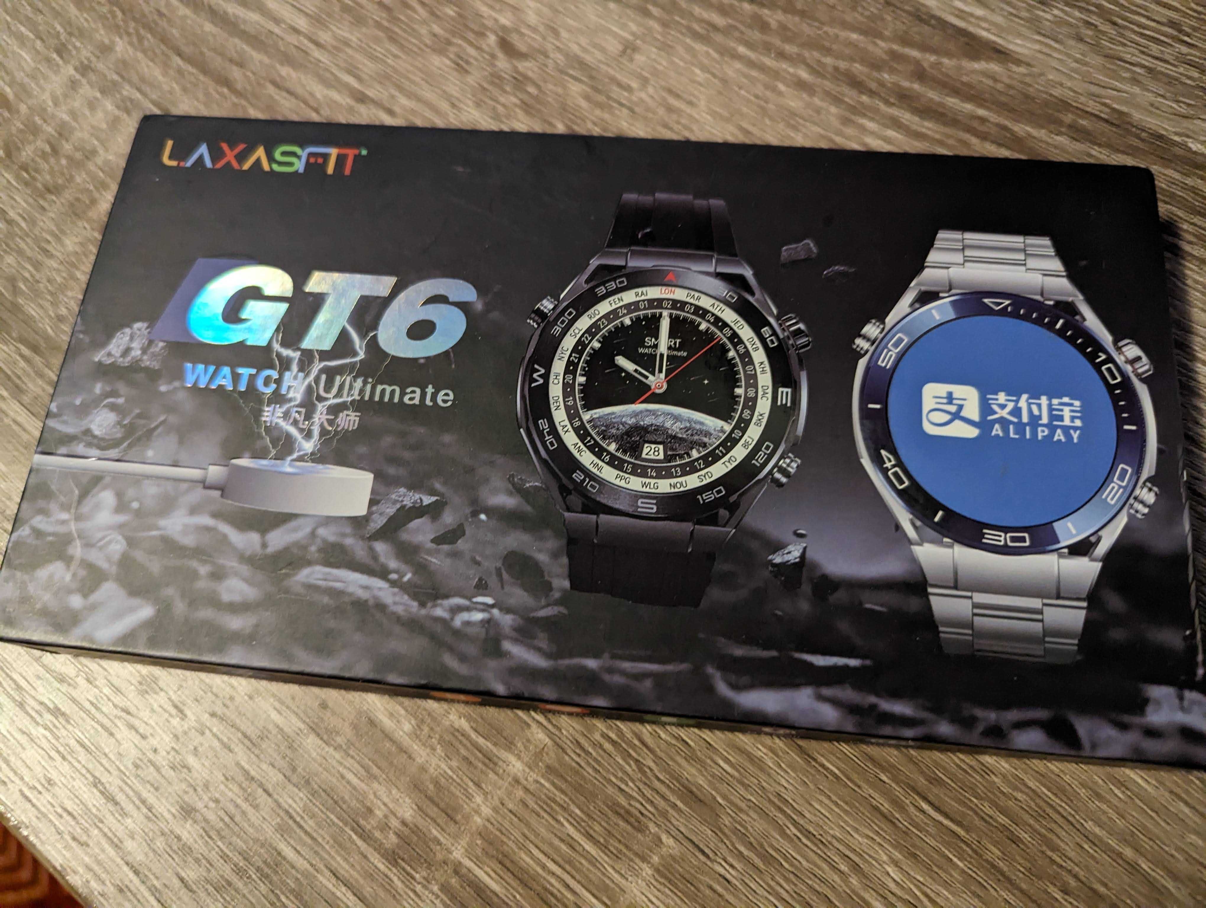 Ceas smartwatch GT6 Watch Ultimate, incarcare wireless,SuperPret!