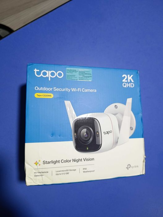 Vând camera wi-fi TAPO C320WS