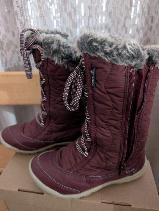 Cizme Iarnă Impermeabile Călduroase Mărime 33 Fete
1