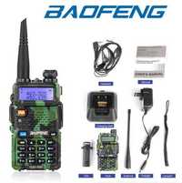 Baofeng UV-5R 8W Professional, Dual Band,Camuflaj, Radio, 450 Ron/Set
