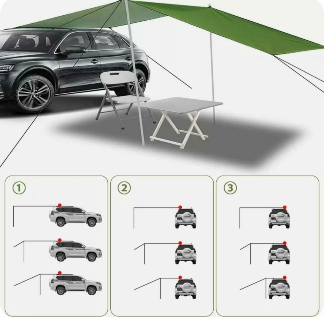 авто навес маркиза боковой кемпинг охота рыбалка путешествие палатка