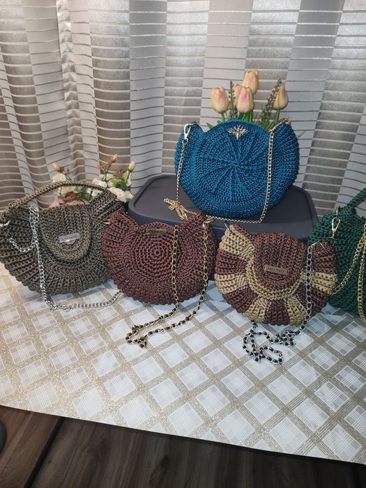 Poșete croșetate handmade