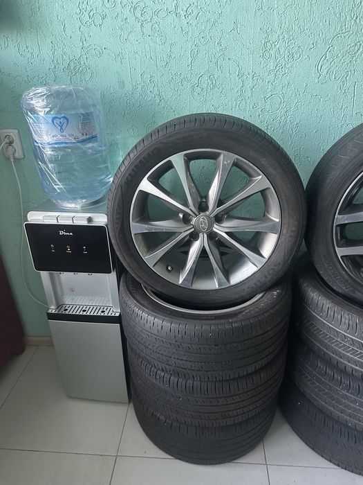 Титановый диски на Hyundai Grandeur Hg бу оригиналь 245/45/R18