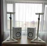 Yamaha HS8 + stative reglabile + Cabluri XLR – toate ca noi