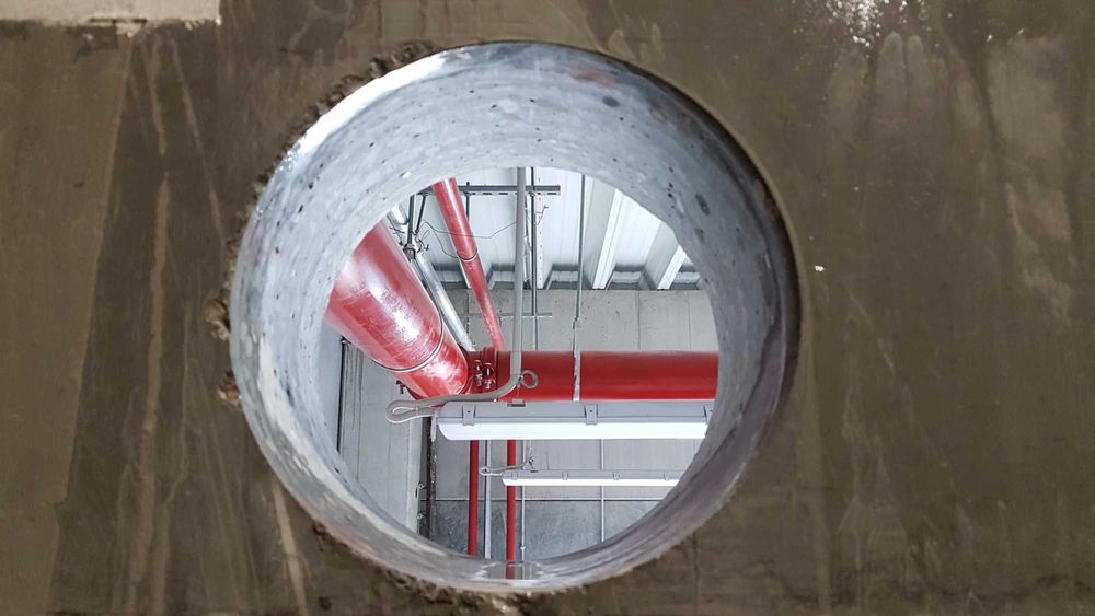 Carotari industriale in beton armat
