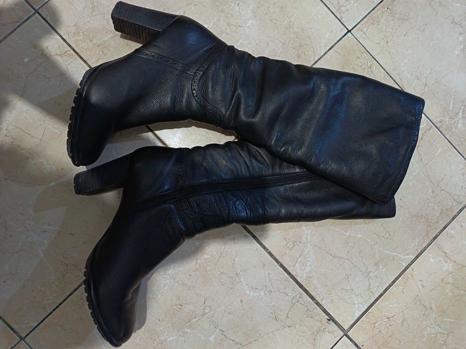 Зимние итальянские сапоги