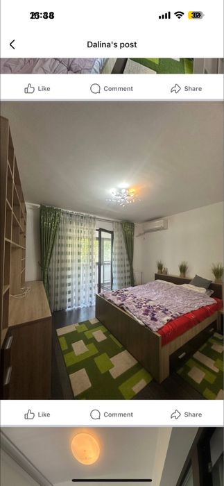 Set 4 covoare verzi marimi diferite