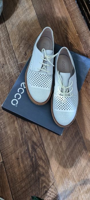 Ботинки ecco натуральная кожа