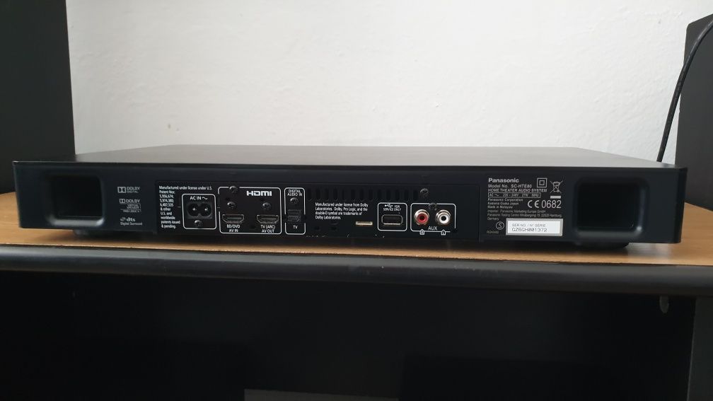 Soundbar Panasonic SC-HTE80