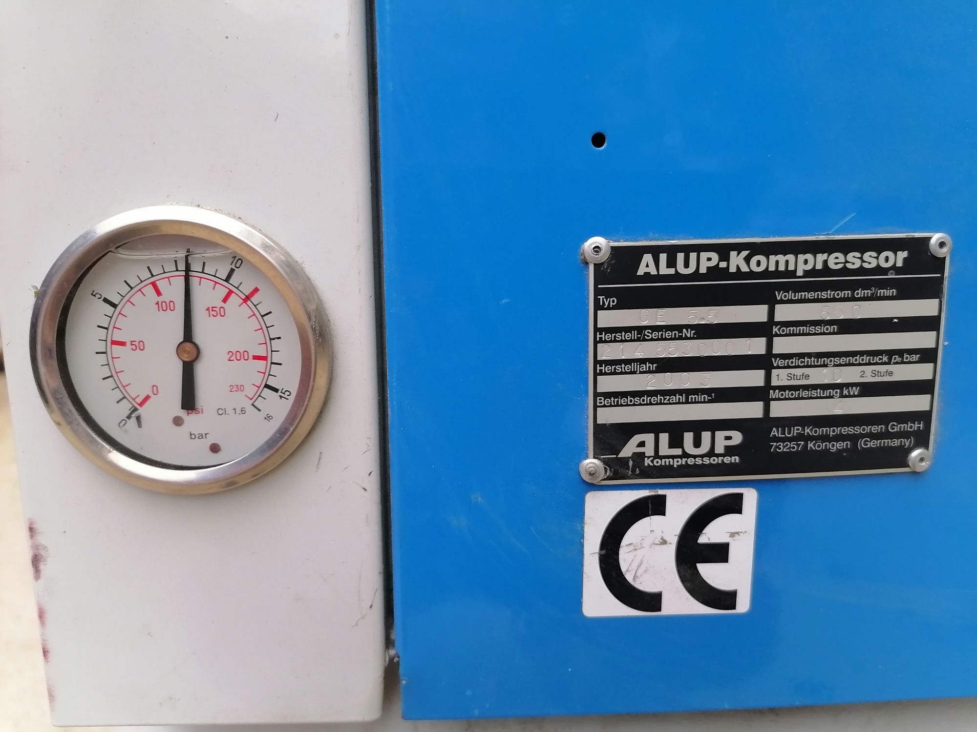 Vand compresor aer pe șurub Alup