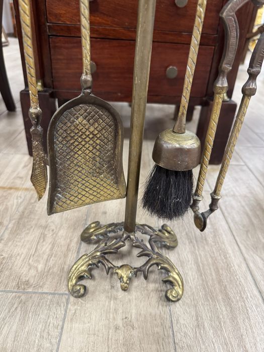 Set ustensile semineu din bronz