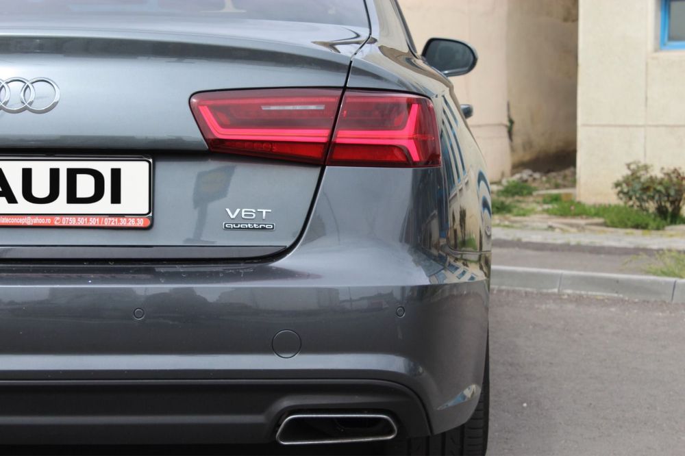 Audi A6 S-Line 3.0 Bi-Turbo Quattro 320CP, Matrix, 2017