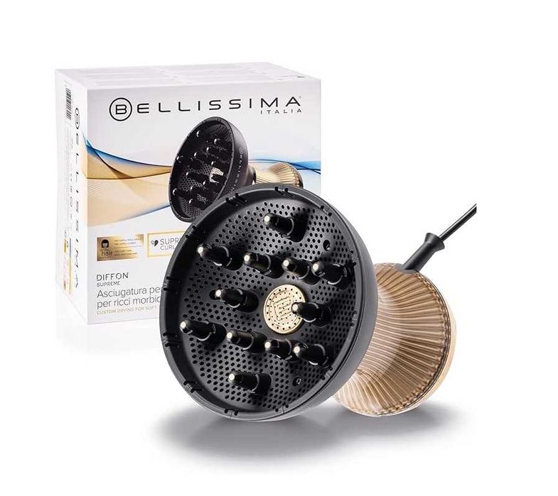 Сешоар за къдрава коса Bllissima 11824, DIFFON SUPREME, 2 в 1, дифузер