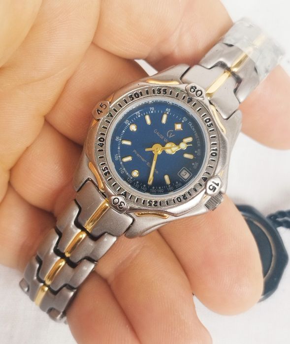 Ceas de damă Claude Valentini cu Quartz, din titan