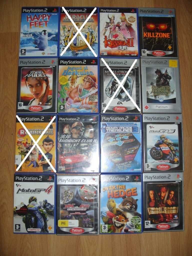 Игри и аксесоари за PlayStation 2, PS2 Част 4 - 25лв за брой