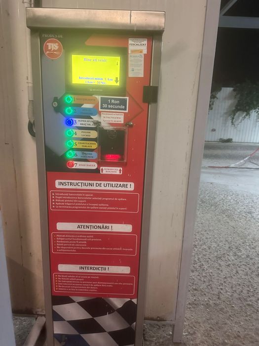 Spalatorie Auto self service 5 rampe spalare si 2 aspirare
