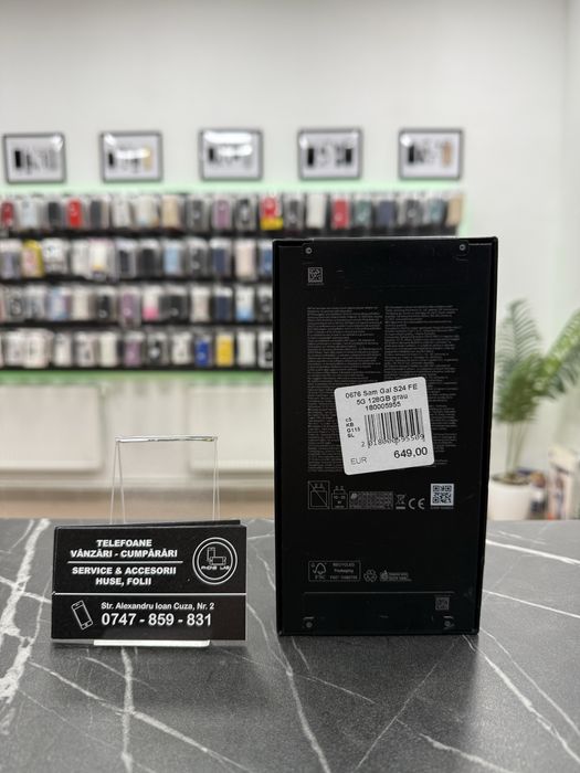 Samsung Galaxy S24 FE -8Gb Ram-128Gb - NOU - Sigilat! - 2 Ani Garantie