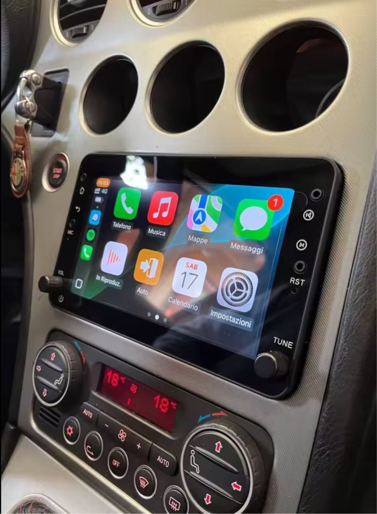 Мултимедия Alfa Romeo 159 Android навигация