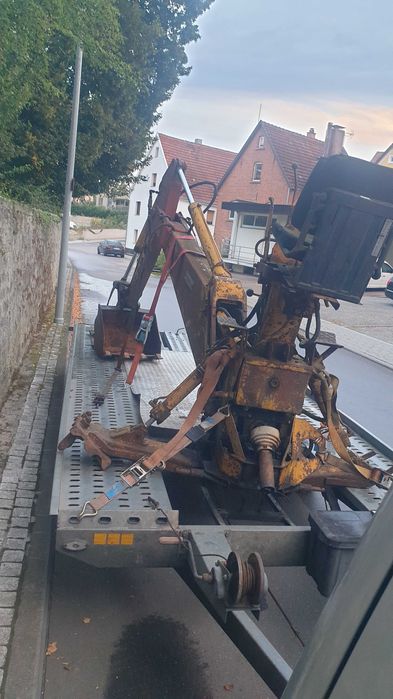 Braț escavator universal in tiranti