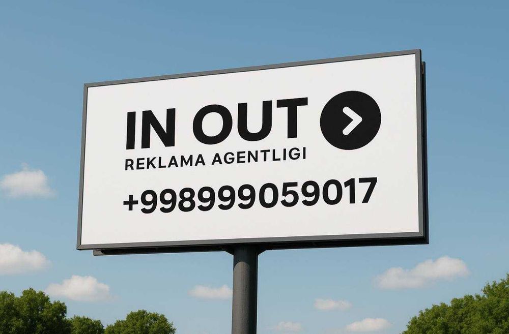 Bilbordlarda reklama — Qashqadaryo • Реклама на билбордах в Карши