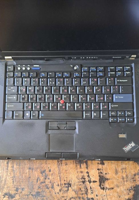 лаптоп Lenovo ThinkPad T61 Windows 7 Professional